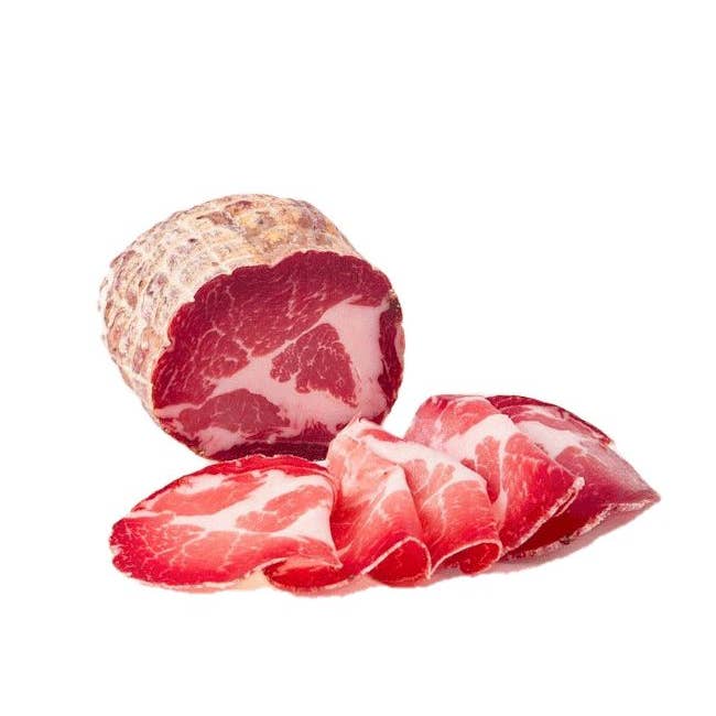 I sapori di una volta s.r.l.s - Wholesale Salami - Spicy Artisan Capocollo – 100% Made in Italy 🇮🇹1