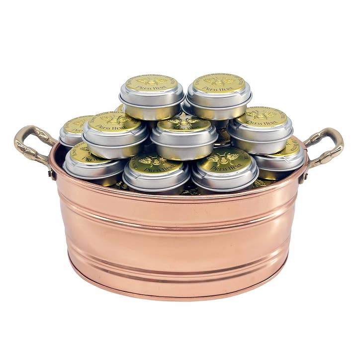 Honey House Naturals - Wholesale Decorative Plate/Dish/Bowl - Copper Pot - Display3