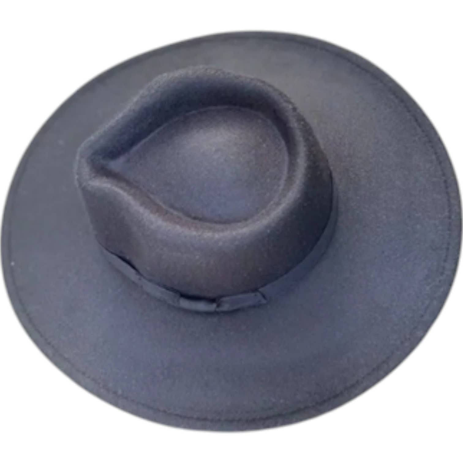 Portia Hat - Wholesale Fedora - Women's - Vegan Felt Rancher Hat with Grosgrain Bow0