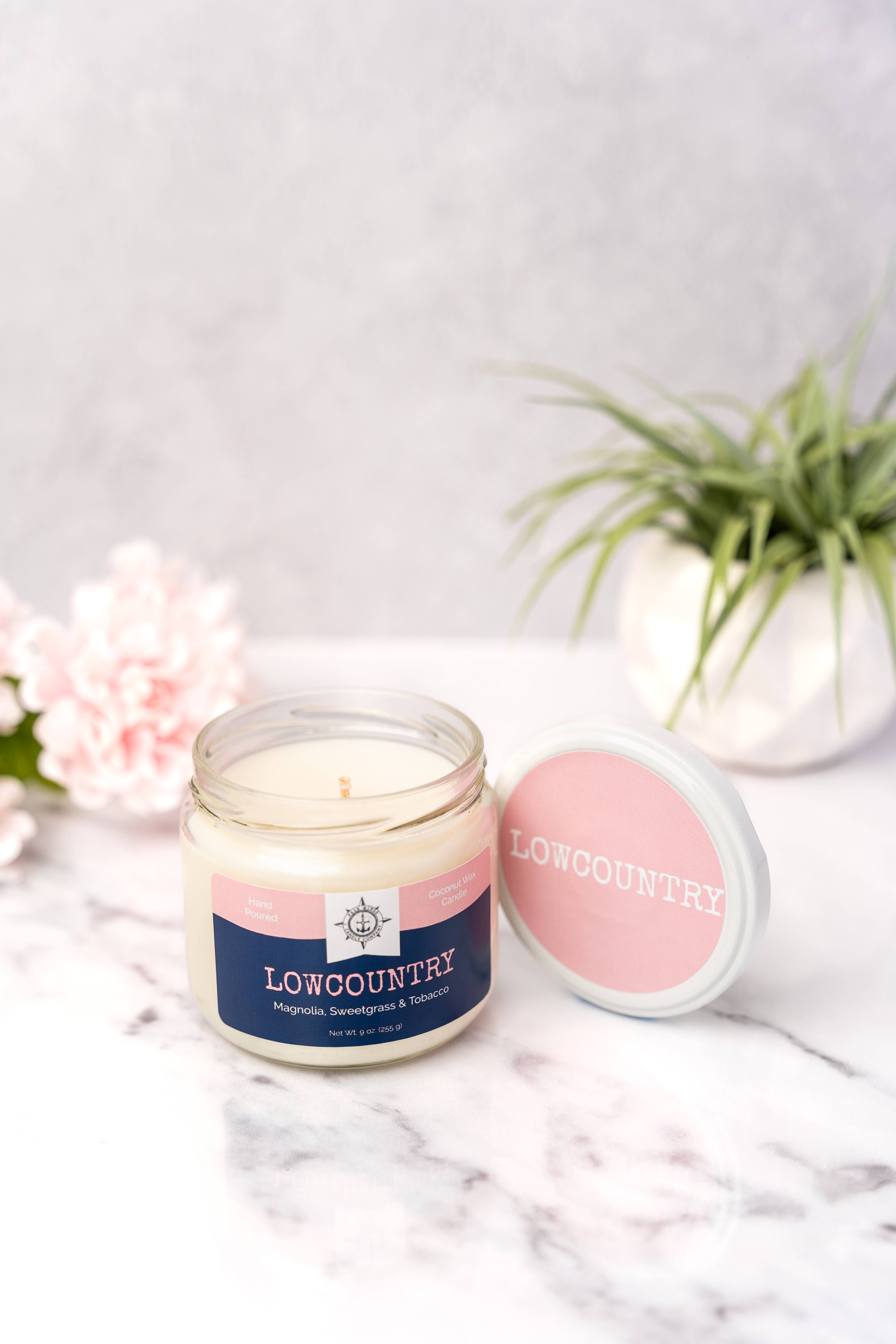 Fair Winds Candle Company - Wholesale Jar/Filled Candle - LOWCOUNTRY standard candle2