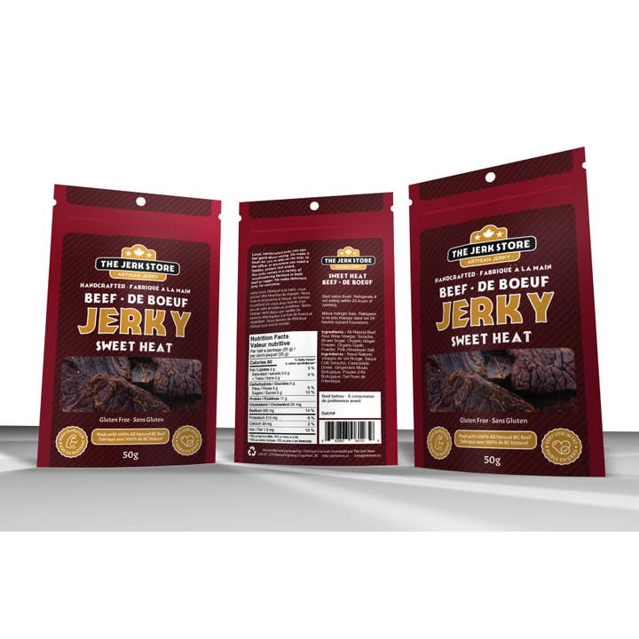 The Jerk Store - Wholesale Jerky - Sweet Heat Beef Jerky1