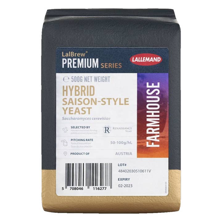 ABC Crafted Series – wholesale DIY beer/alcohol kit – LalBrew | Farmhouse | Hybrid Saison-Style Yeast (11 g | 0.38 oz)