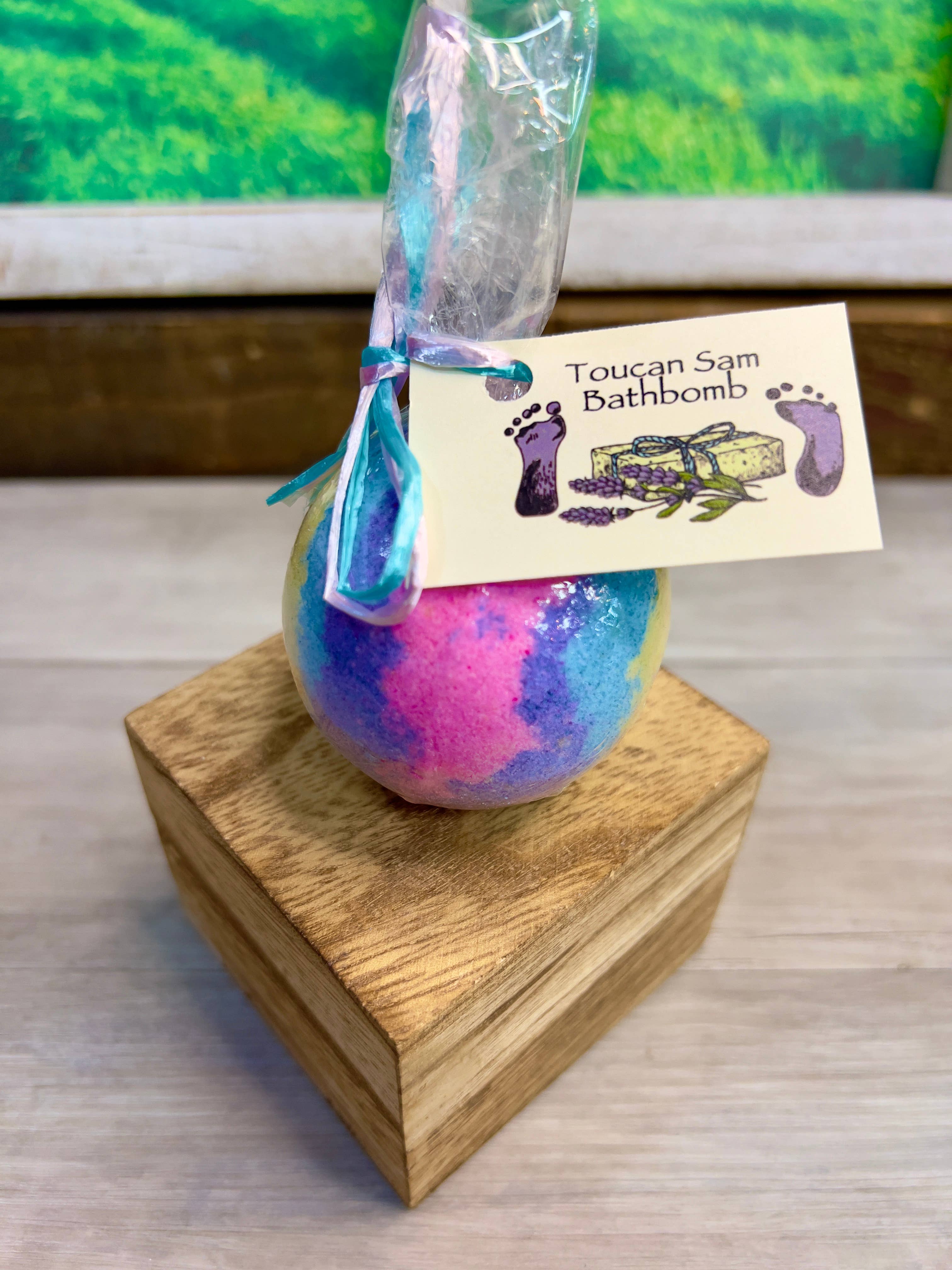 Penelope's Soaps & Such – Großhandel Badebombe/-sprudeltabletten – Badebombe, Tucan Sam3