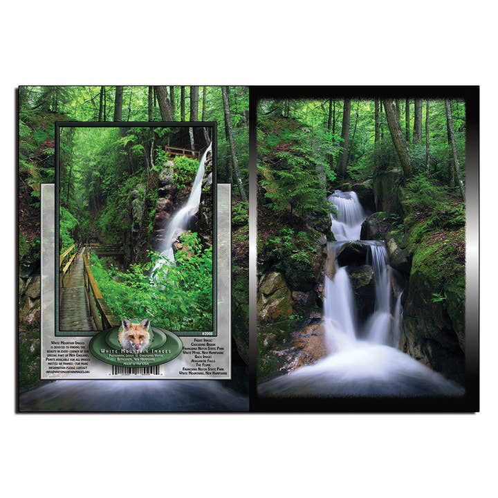 #2008 Cascading Brook Notecard for wholesale by White Mountain Images
