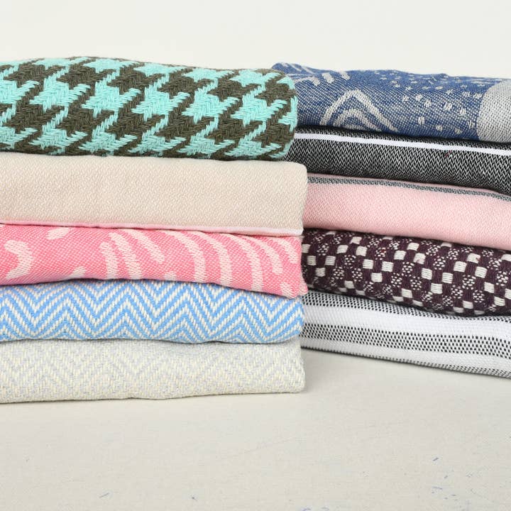 Personlige Håndklæder, Økologisk Bomuld Håndklædesæt for engroshandel hos Organic Turkish Towels