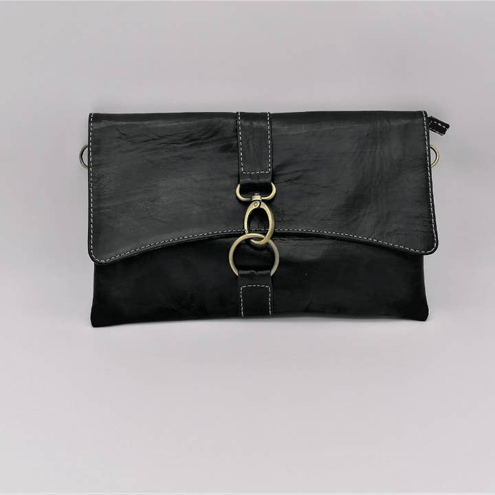 Pochette en cuir Palms pour la vente par Inspiration Ethics