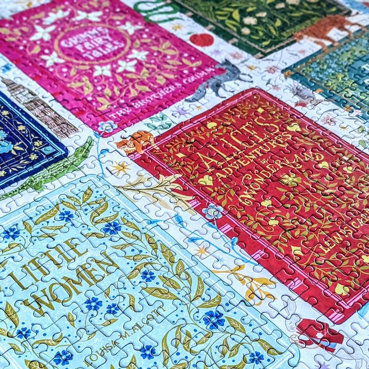 Gibsons Games Inc - Wholesale Puzzle - Adult - Classic Book Covers 1000 Piece Jigsaw Puzzle2