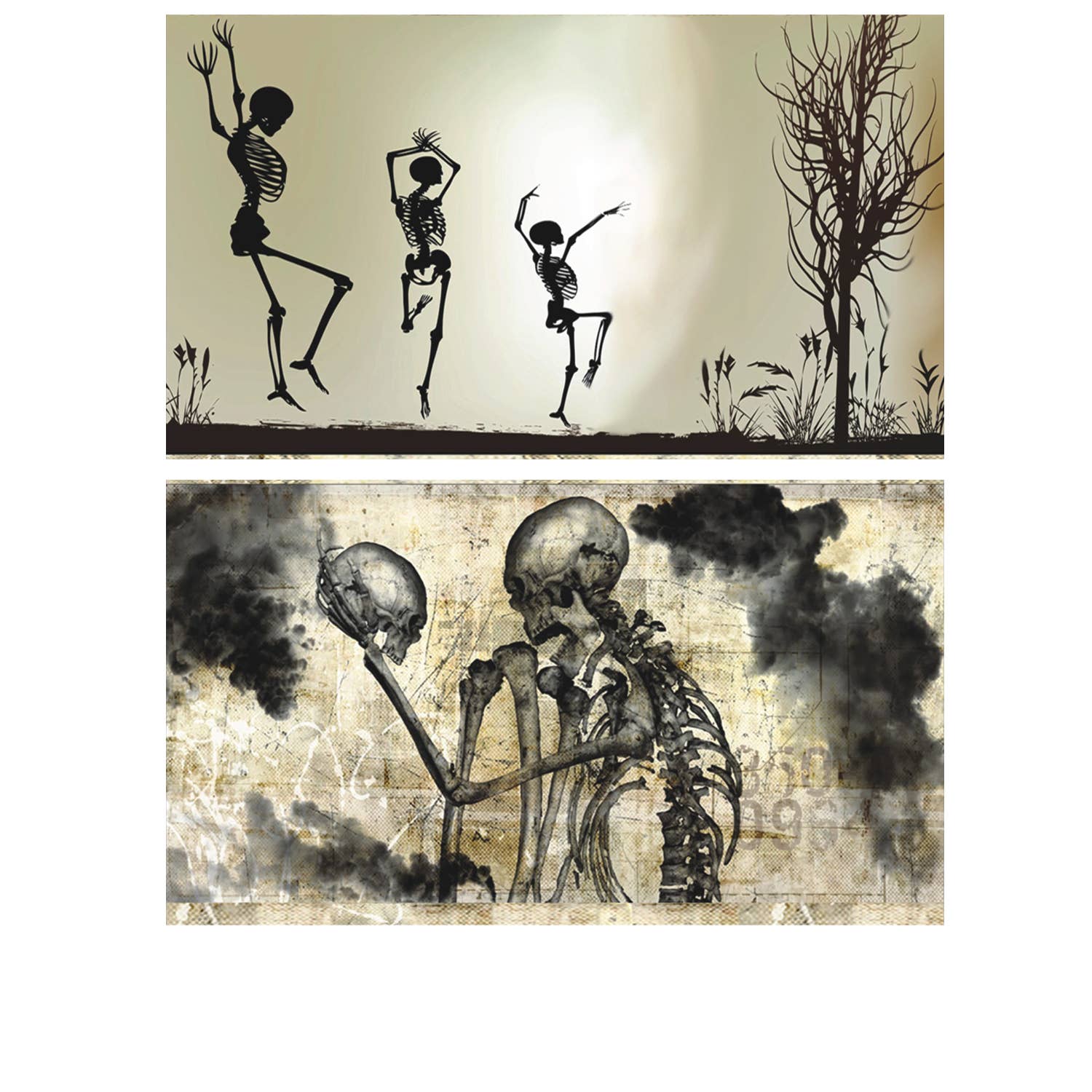 World Buyers - Wholesale Matches - Dancing Skeletons Friends Matchbox - ANN2110