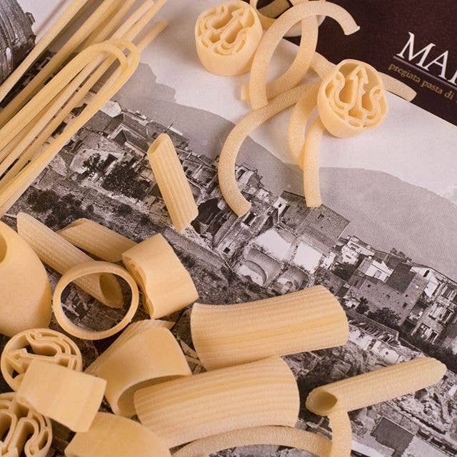 Pasta Marulo - Wholesale Pasta - STRIPED HALF PENS1