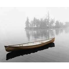 JGS211 | Lone Canoe Art Print for wholesale by Roslyn Décor