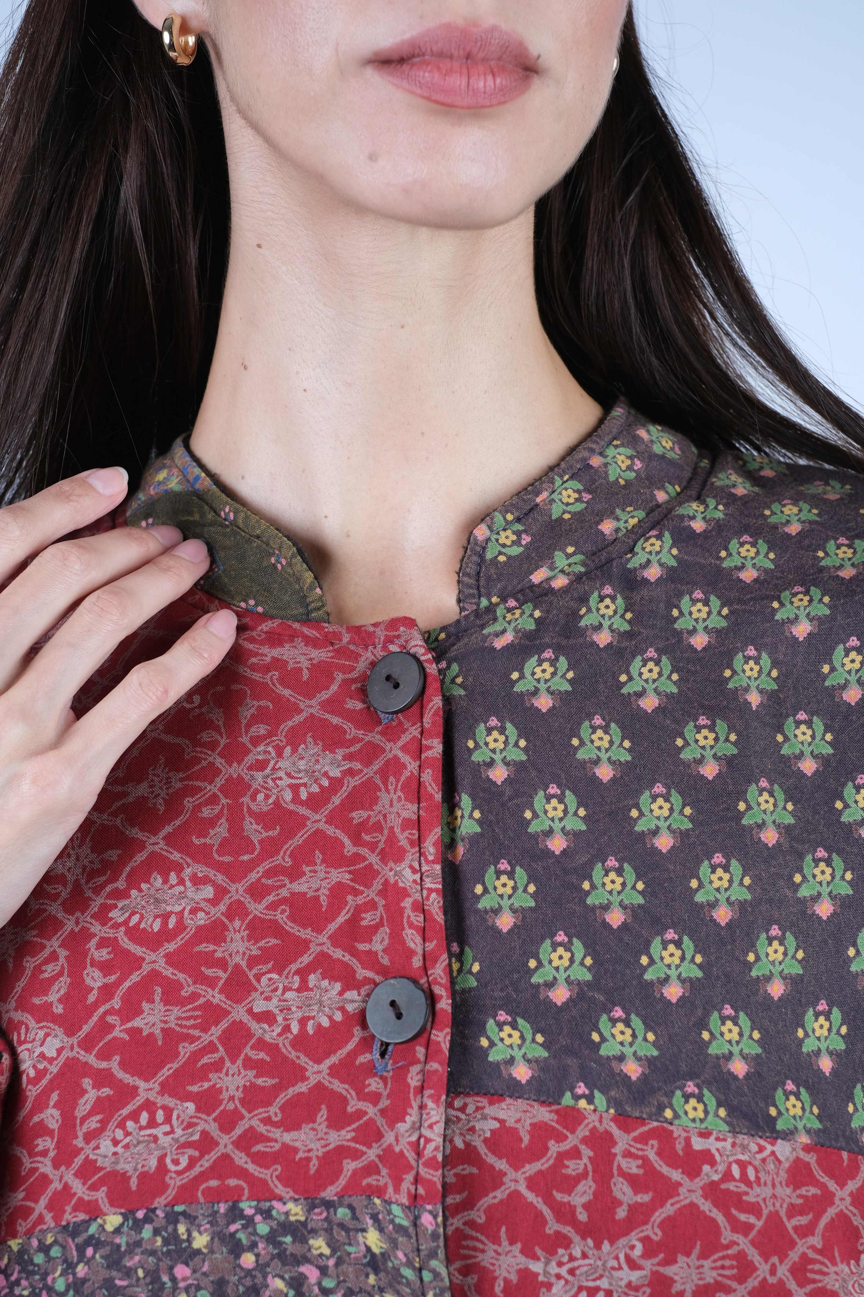 Sacred Threads – Großhandel Jacke – Damen – Boho-Mix-Patchwork-Jacke6