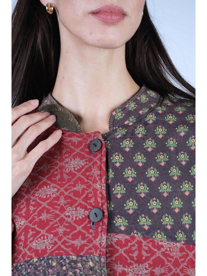 Sacred Threads – Großhandel Jacke – Damen – Boho-Mix-Patchwork-Jacke6