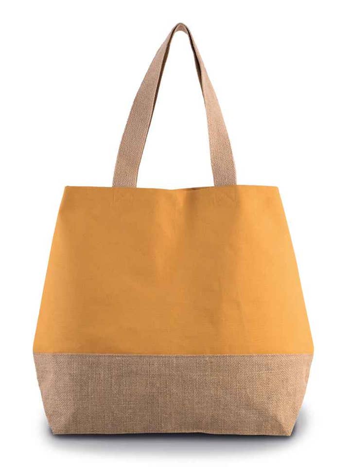 Kimood - Canvas & Jute Shopper for wholesale by Pierre Francis