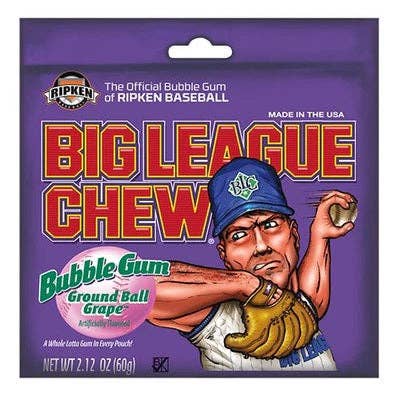I Got Your Candy – Großhandel Kaugummi – Big League Kaugummi, Traubenkaugummi, 2,12 Unzen — 12 Karat