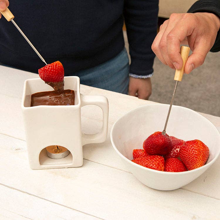 Kikkerland Design Inc - Wholesale Kitchen Tool/Gadget - Fondue for Two2