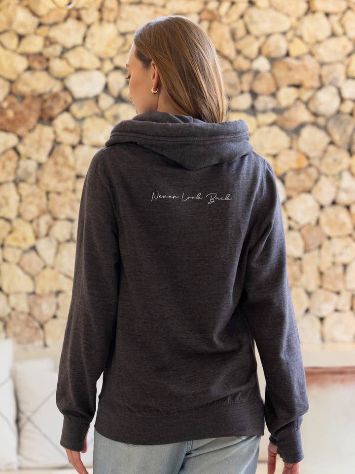 Sudadera con capucha Infinity «Never Look Back» para venta al por mayor de Om & Ah