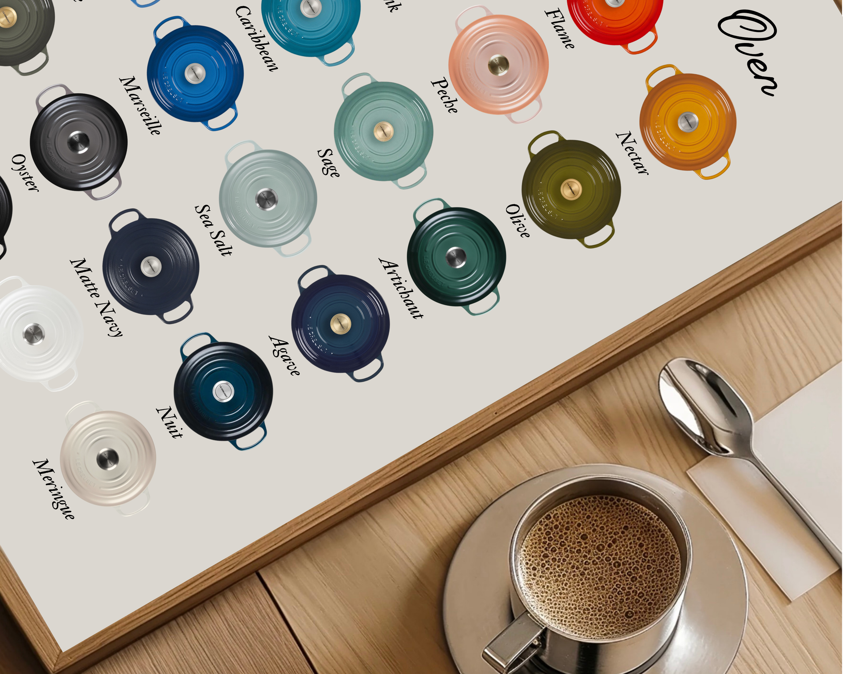 Olive Street Collective - Wholesale Art Print - Le Creuset Print10