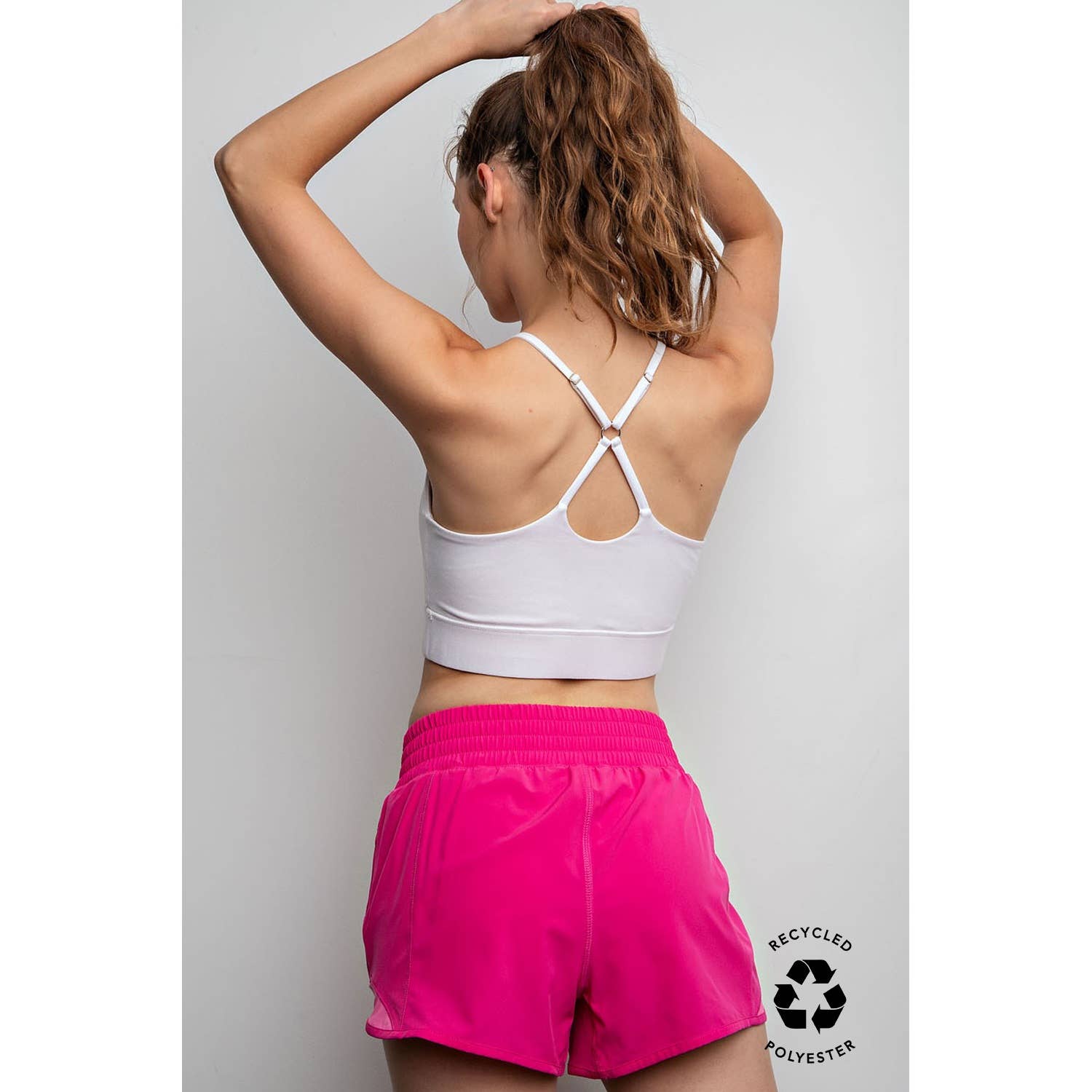 Rae Mode - Wholesale Athletic Shorts - Women's - RECYCLED ACTIVE SHORT WITH MESH38