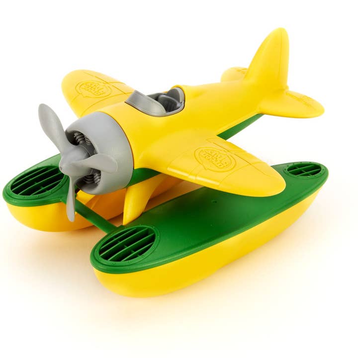 Green Toys - Vente Avion miniature – enfant - Hydravion - Yellow Wings2