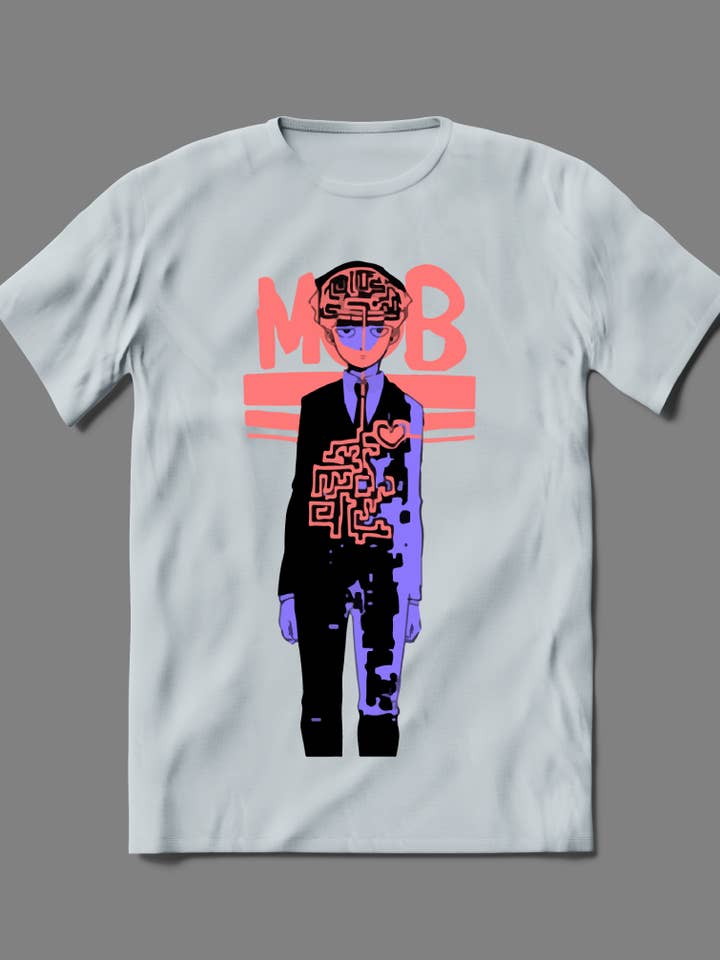 LA PRINT AND STITCH - Wholesale T-shirt met print - Heren - MP100 SHONEN ANIME-KUNSTSHIRT MET MEGAPRINT0