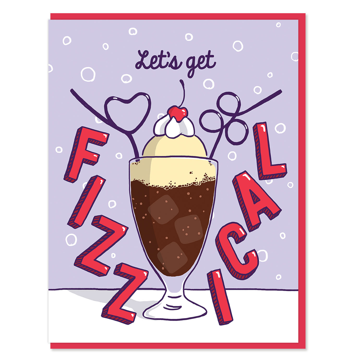 Semi Sweet Press – wholesale Love card – Soda Pop Love Card0