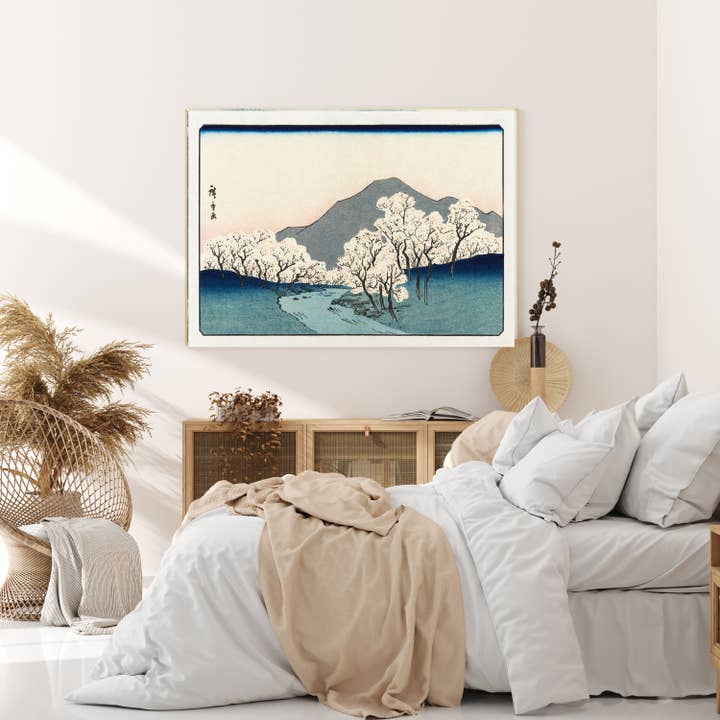 Kumo Art Prints - Vendita all'ingrosso Stampa artistica - Stampa d'Arte Vintage Giapponese di Montagna
