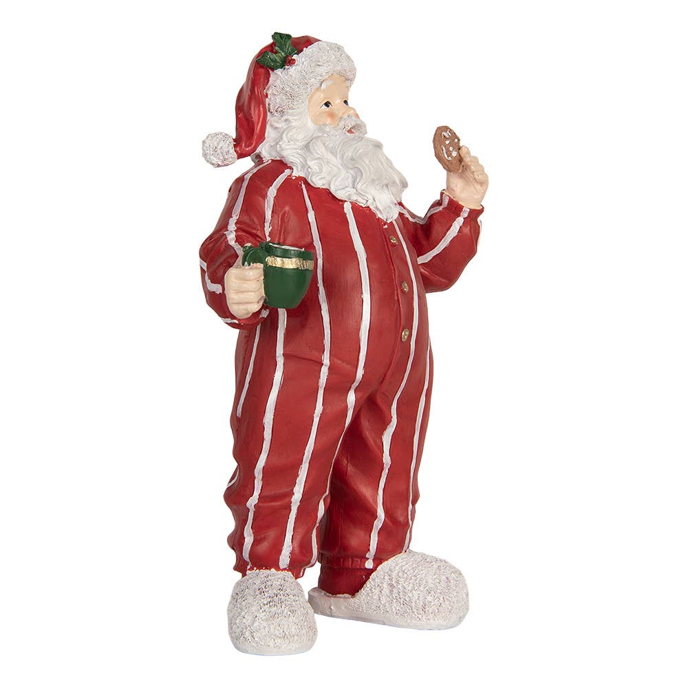 Clayre & Eef - Wholesale Decorative Figurine - Christmas Decoration Figurine Santa Claus 18x11x311