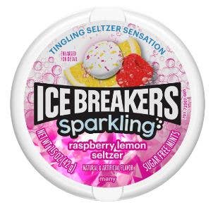 iSweet.ca - Wholesale Hard Candy - Ice Breakers Sparkling Raspberry Lemon Seltzer 1.5 oz0