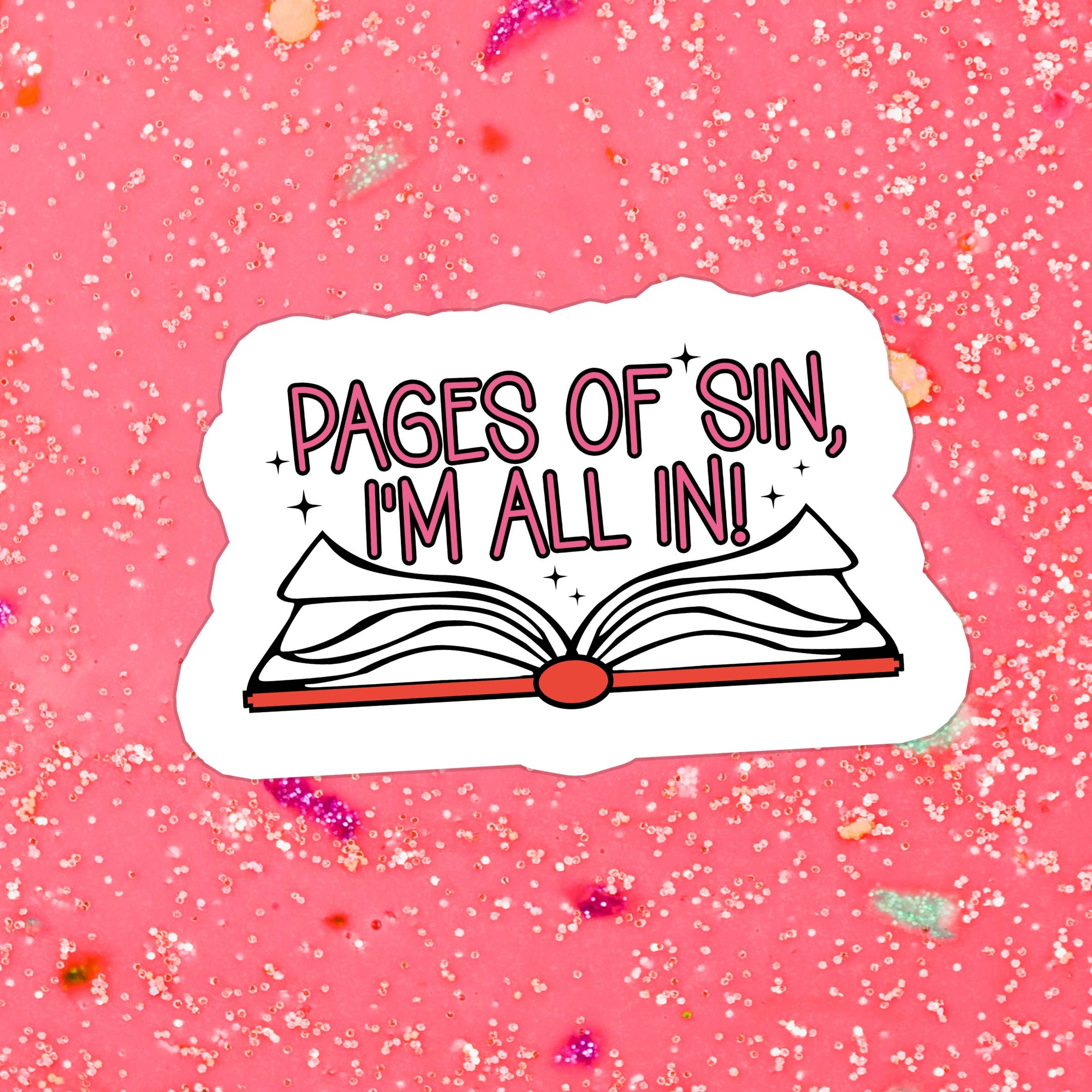 Stickers+ X Ashley Bexar - Wholesale Sticker - Bookish Smut Romance Smutty Waterproof Vinyl Sticker