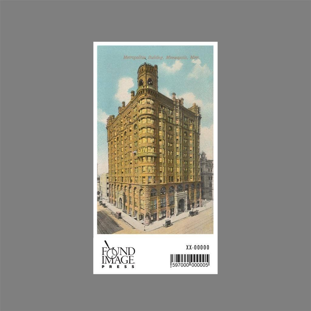 Found Image Press - Wholesale Sticker - Sticker MN-384 Metropolitan Building, Minneapolis1