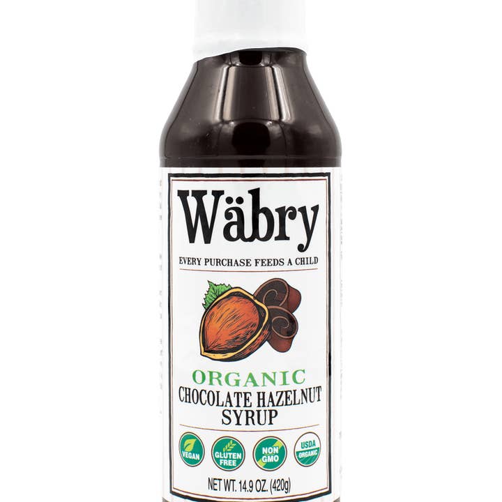 Wabry Organic Syrups - Wholesale Flavored Syrup - Chocolate Hazelnut Syrup
