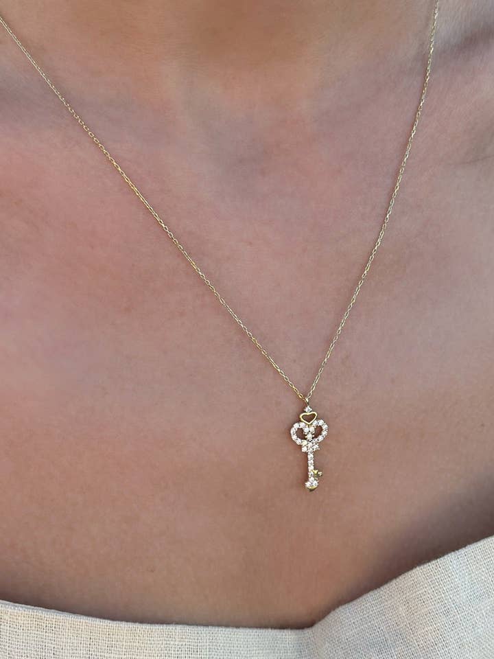 Key Necklace for wholesale by Gider Jewelry