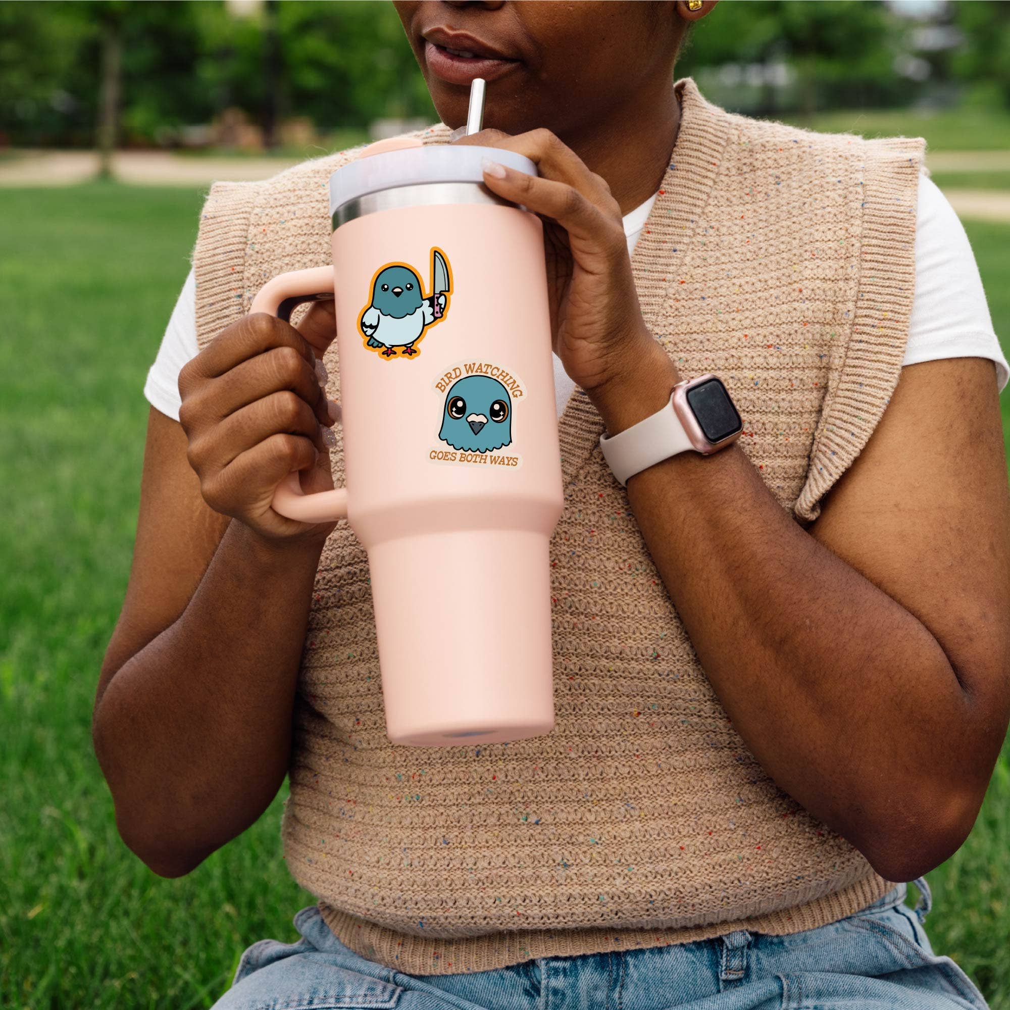 Multi Pigeon Stickers for wholesale on Faire2