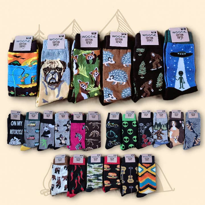 WOOTIE Kampeersokken voor wholesale door Wootie