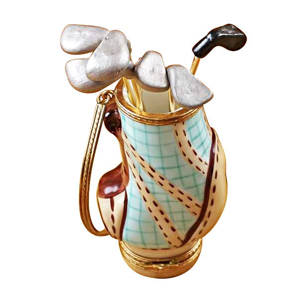 Rochard - Wholesale Decorative Tabletop Object - Golf Bag w/ 6 Clubs3