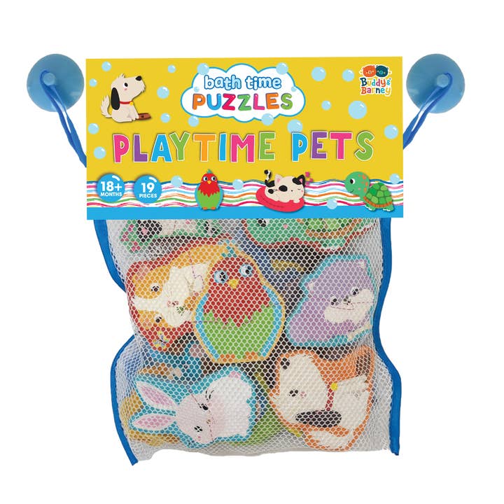 Bath Puzzles - Playtime Pets for wholesale by Buddy and Barney LLC
