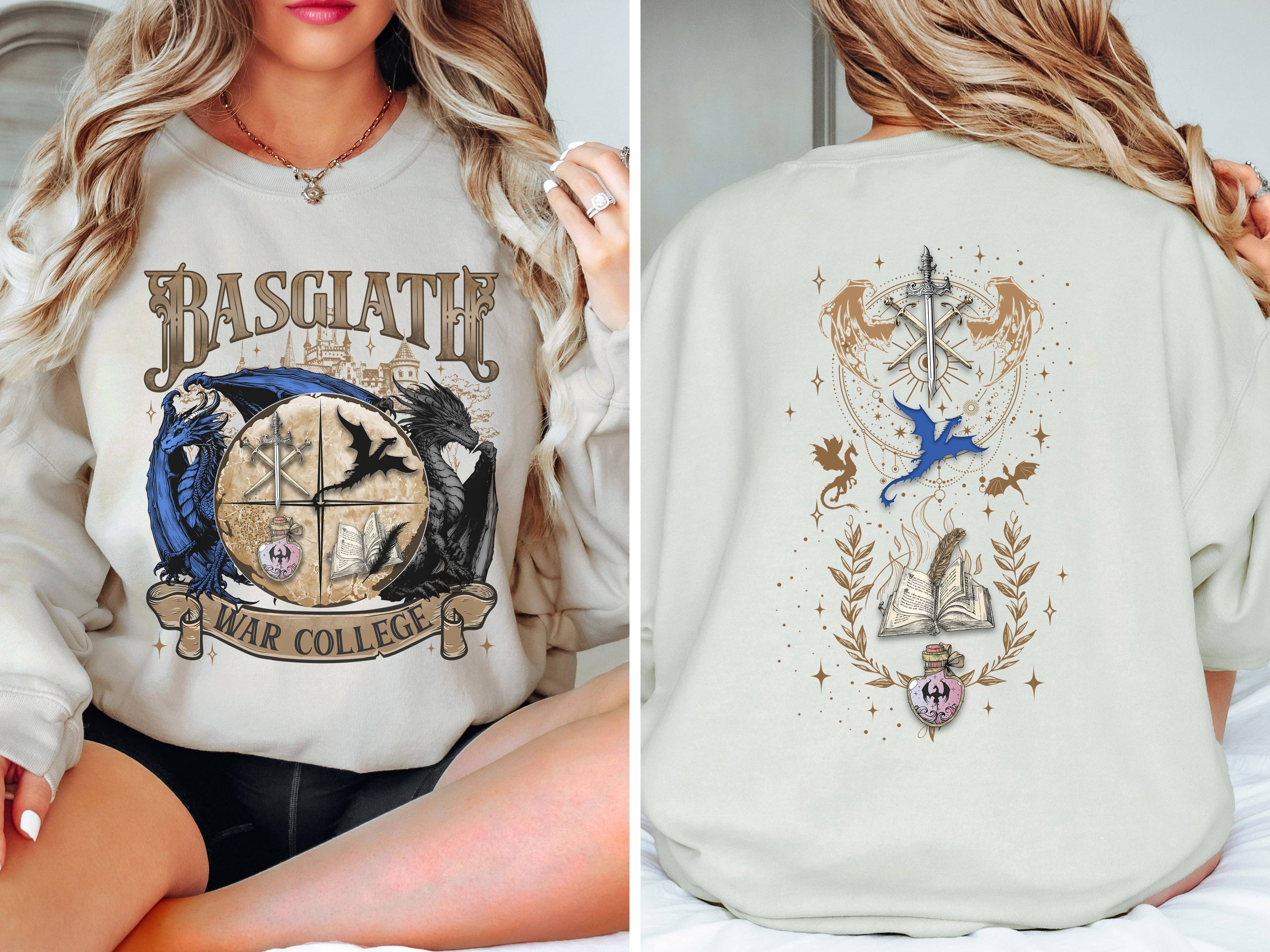 MagicMerchEmporium - Wholesale Graphic Sweatshirt - Women's - Basgiath War College 2 Sweatshirt3