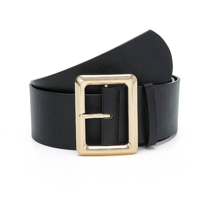 NINEXIS - Wholesale Belt - Women's - CWABE0255_Hot Selling Retro Big Buckle Decorative Belt