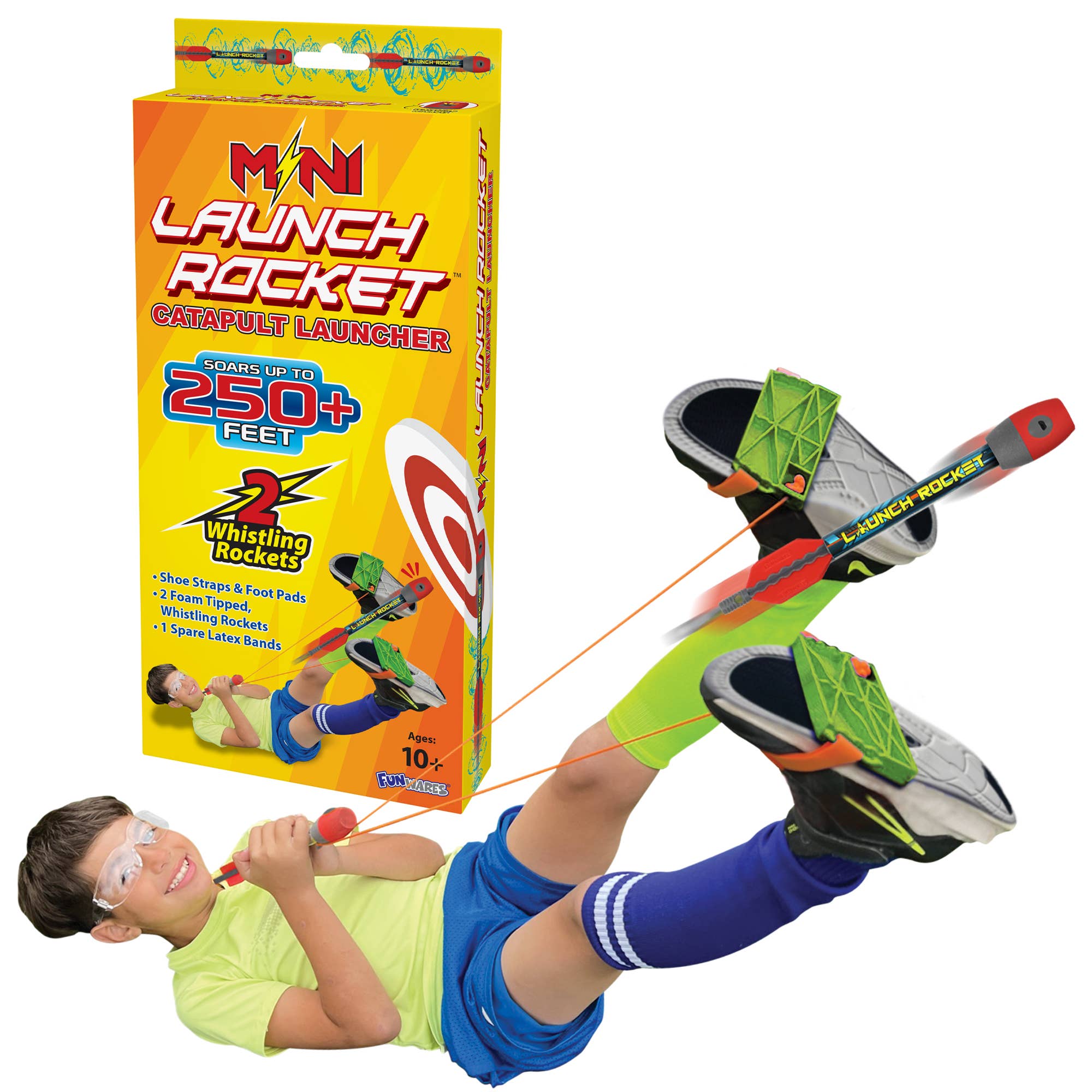 Funwares - Wholesale Sporting Game - Kids & Baby - Launch Rocket Mini – STEM Kids Rocket Toy, Outdoor Gift0