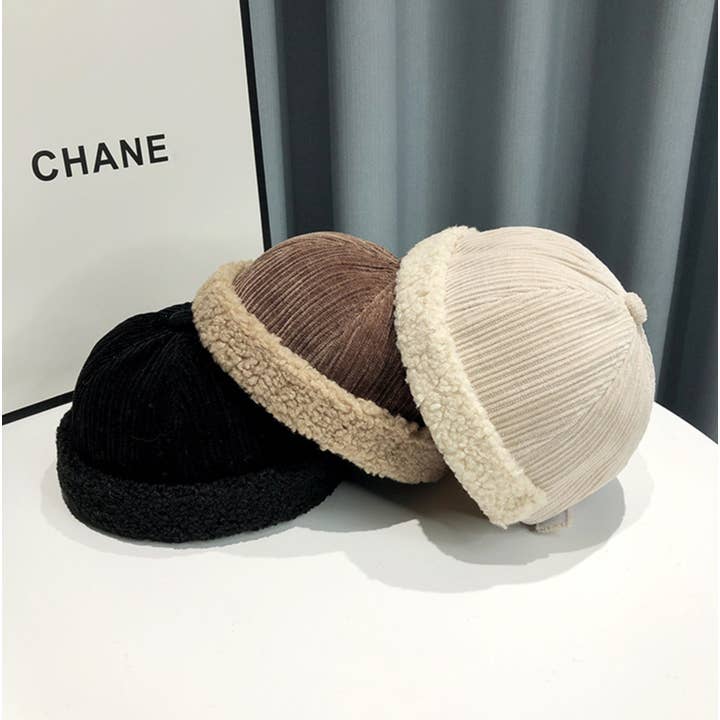 Nuovo, 2022 Nuovo! Cappello Docker in stile vintage, cappello Brimless, cotone, Moaccessoires, regalo per lui. per la vendita all'ingrosso da parte di FanakoStudioNYC