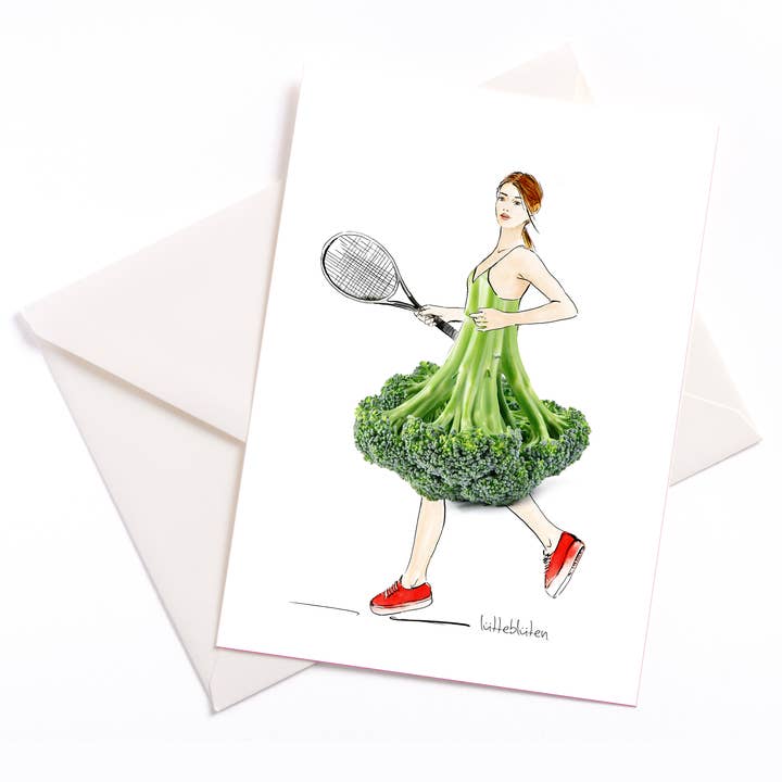 Good intentions - card with envelope for wholesale by Lütteblüten