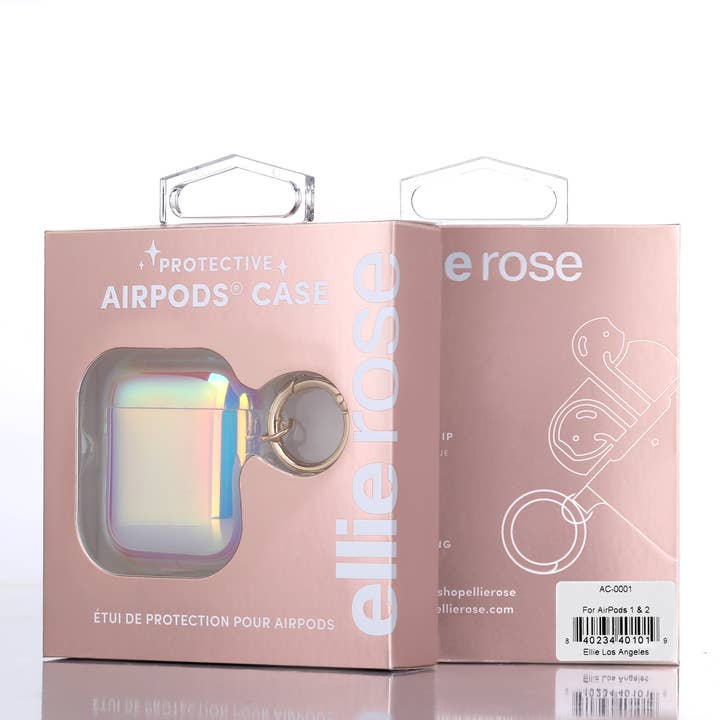 Ellie Rose - Wholesale Earphone/Headphone Case - Women's - AirPods Case - Aura (Pure Holographic)