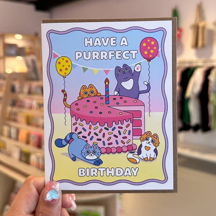 Dippy Fun - Vendita all'ingrosso Biglietti di auguri - Biglietto di auguri di buon compleanno perfetto1