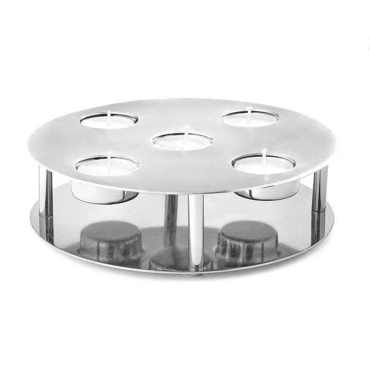 Godinger - Wholesale Candle Holder - Lilliput Round Tealight Holder1