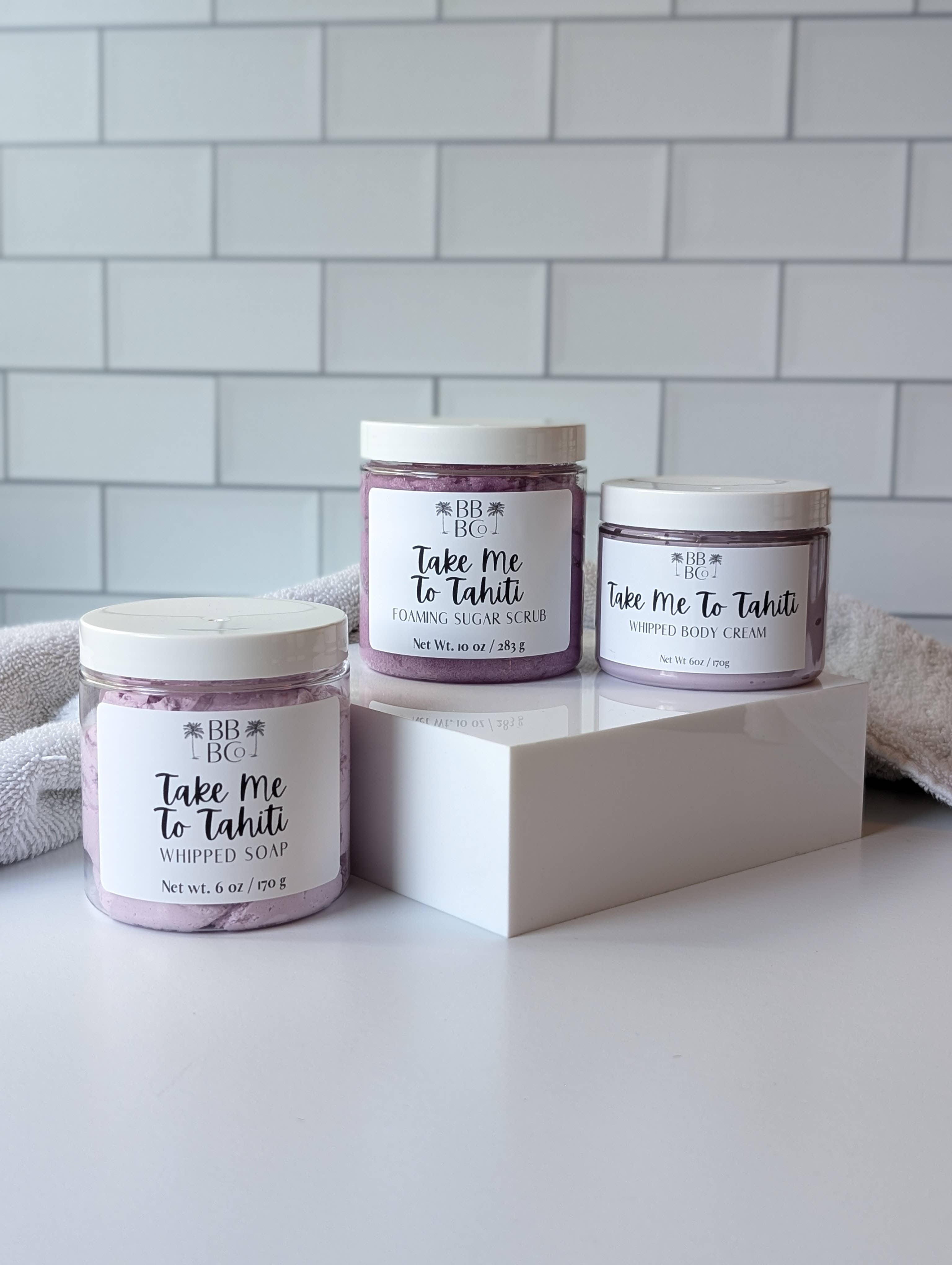 Beachy Bubbles Bath Co - Wholesale Body Scrub/Exfoliant - Take Me To Tahiti Foaming Sugar Scrub5