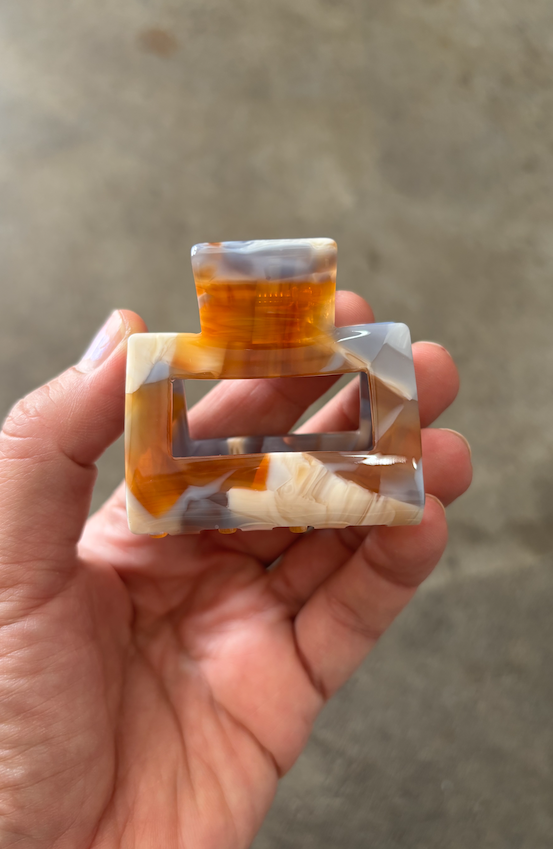 Tiepology – Engroshandel Hårspænde - Dame – Eco Kylie hårklemme i celluloseacetat26