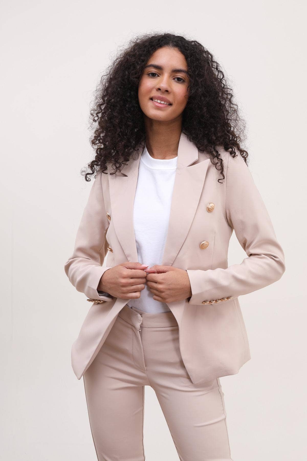 LULUMARY – Engroshandel Jakke - Dame – Dobbeltknapjakke V19536