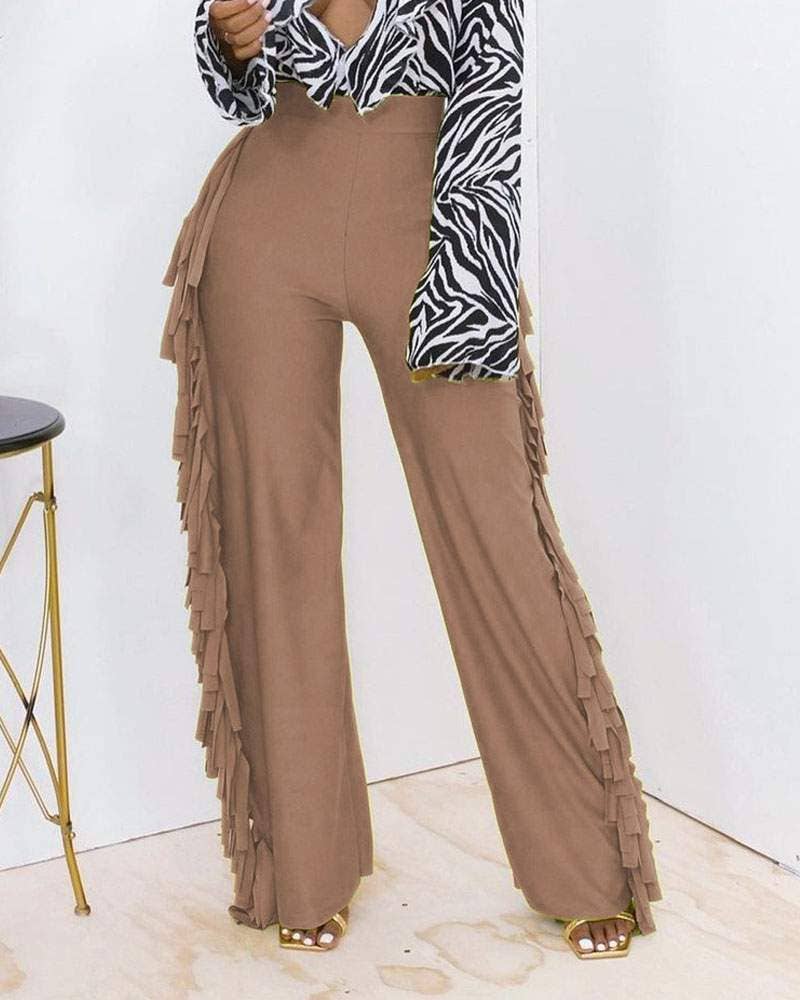 Queen Fashion - Wholesale Broek - Dames - veelzijdige nette broek, broek met franjespanelen15