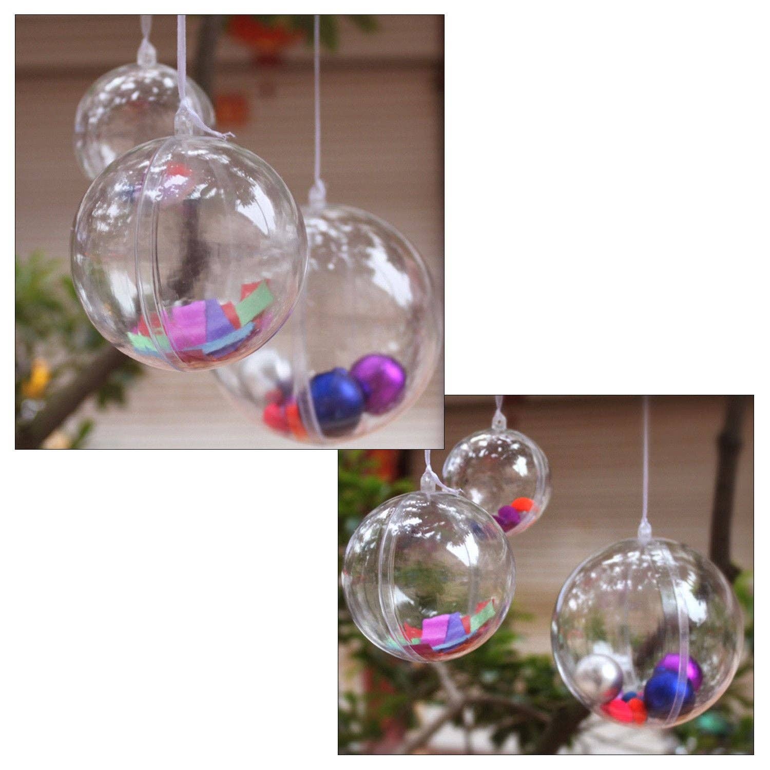 My Wholesale Warehouse - Wholesale DIY craft kit - DIY Christmas Baubles - 6cm or 8cm1