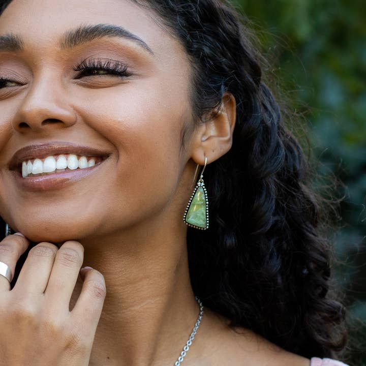 Anju Jewelry - Wholesale Retailer Display - Jewelry - Kashi Semiprecious Stone 24 Earrings Prepack (with Display)7